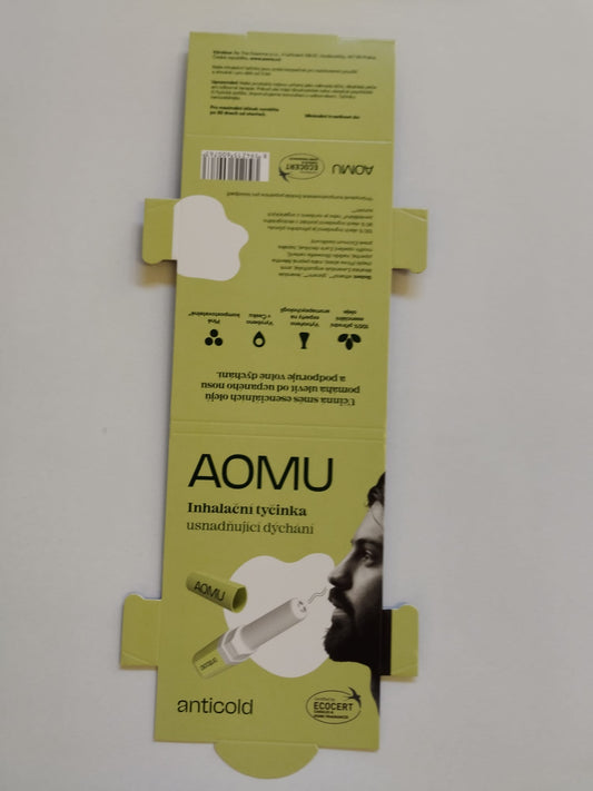AOMU B2B Anticold ECO - inhalační tyčinka