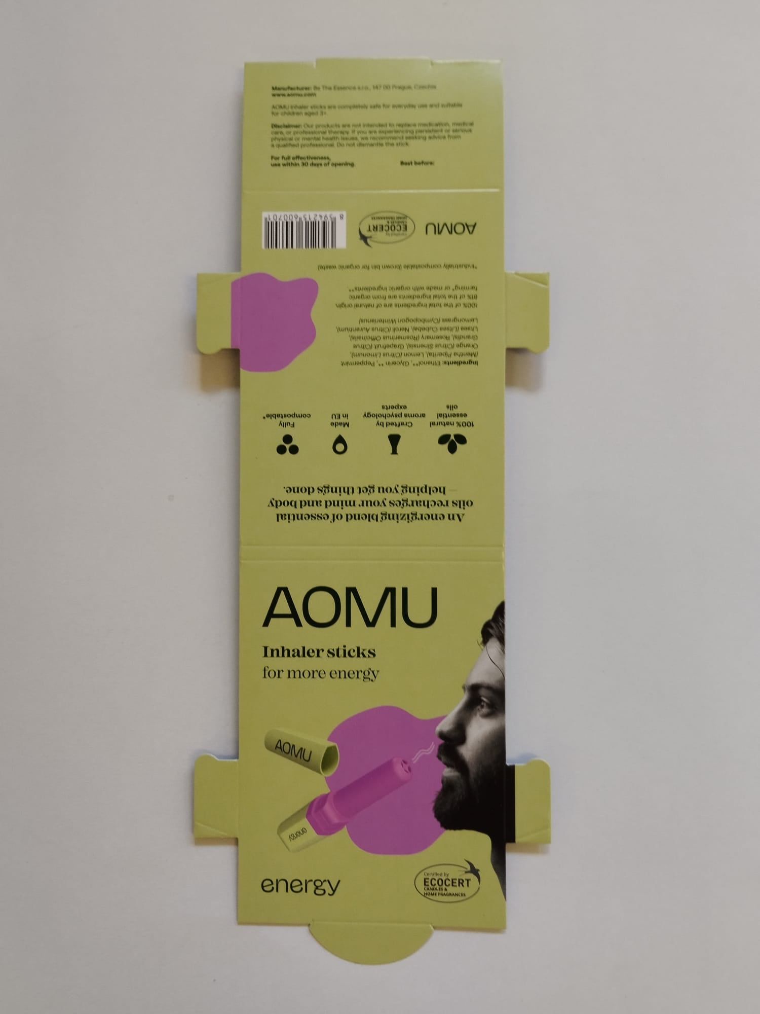 AOMU B2B Energy ECO - inhalation stick