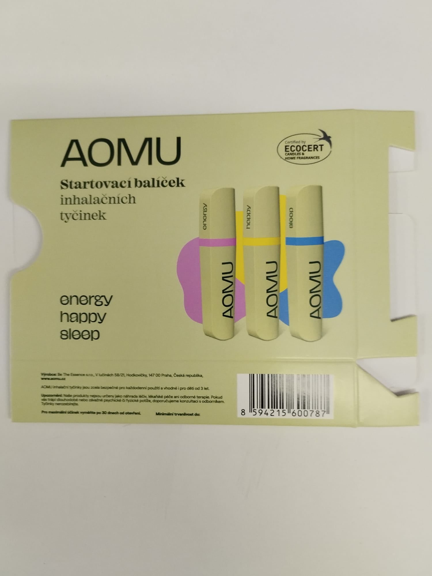 AOMU Krabice - startovací balíček inh.tyčinek H, S, E