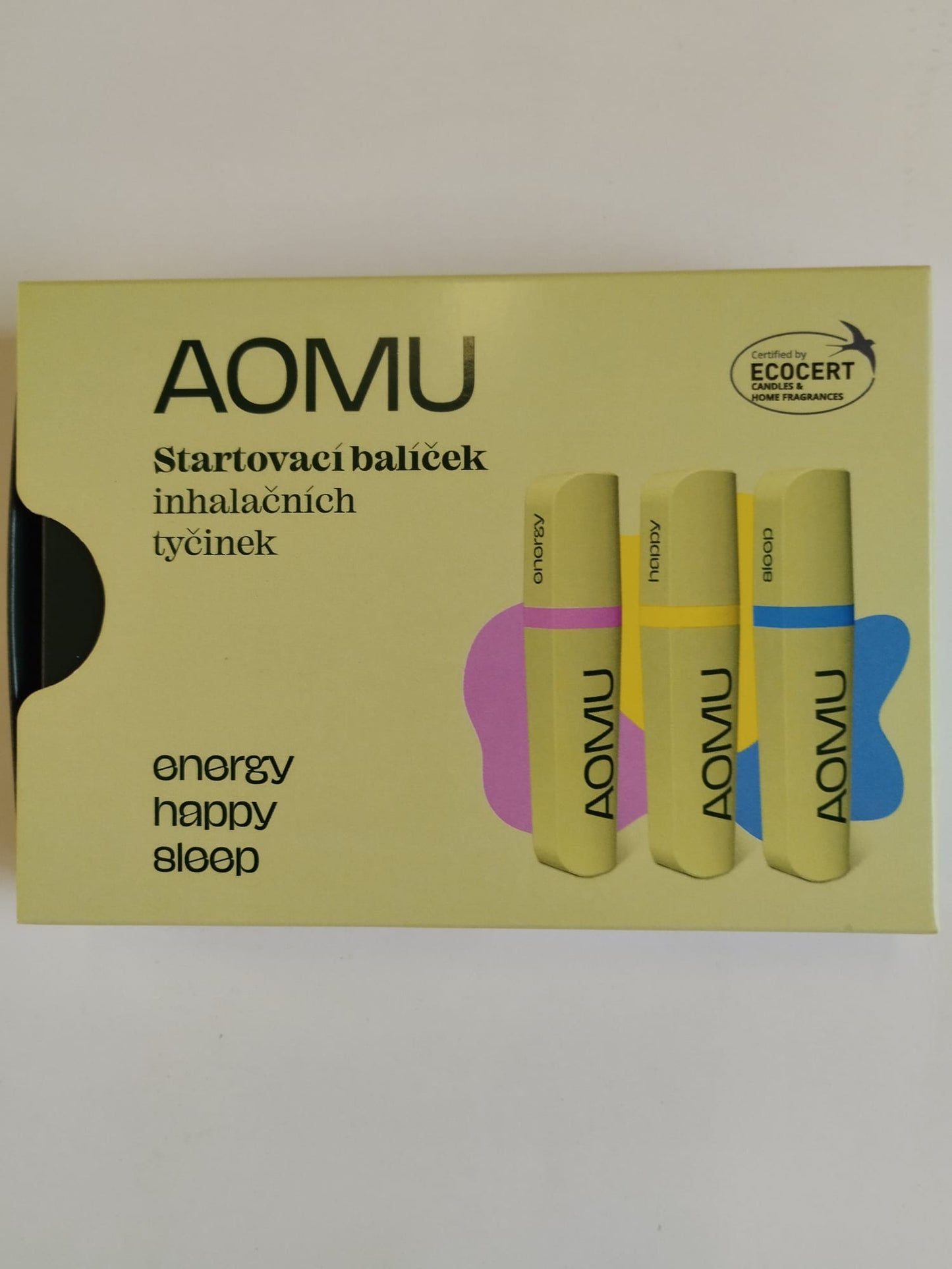 AOMU  startovací balíček inhalačních tyčinek