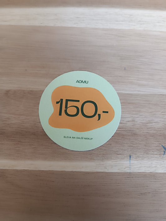 Slevový kód 150 kč