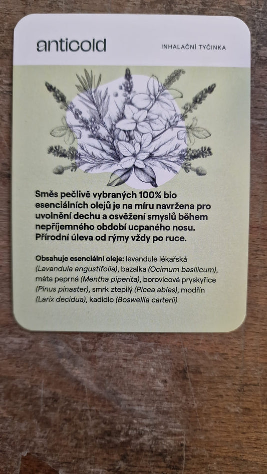 Kartička Anticold