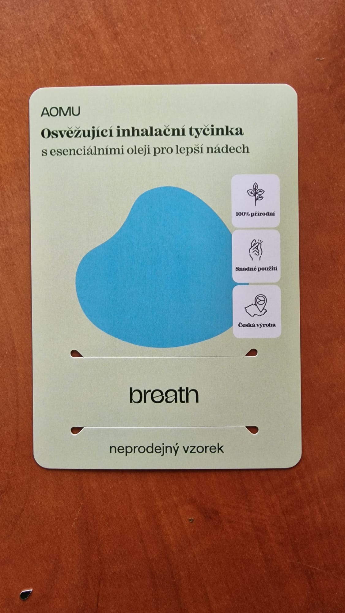 Obal neprodejný vzorek Breath