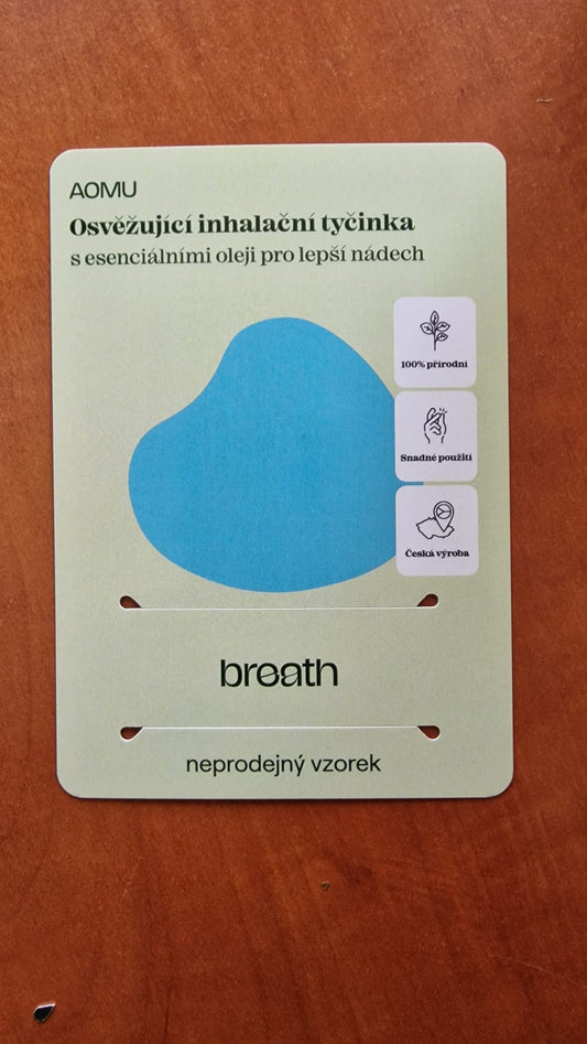 Obal neprodejný vzorek Breath
